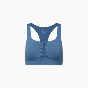 NWT IVL Collective Lace Up Bra-Cornet Blue